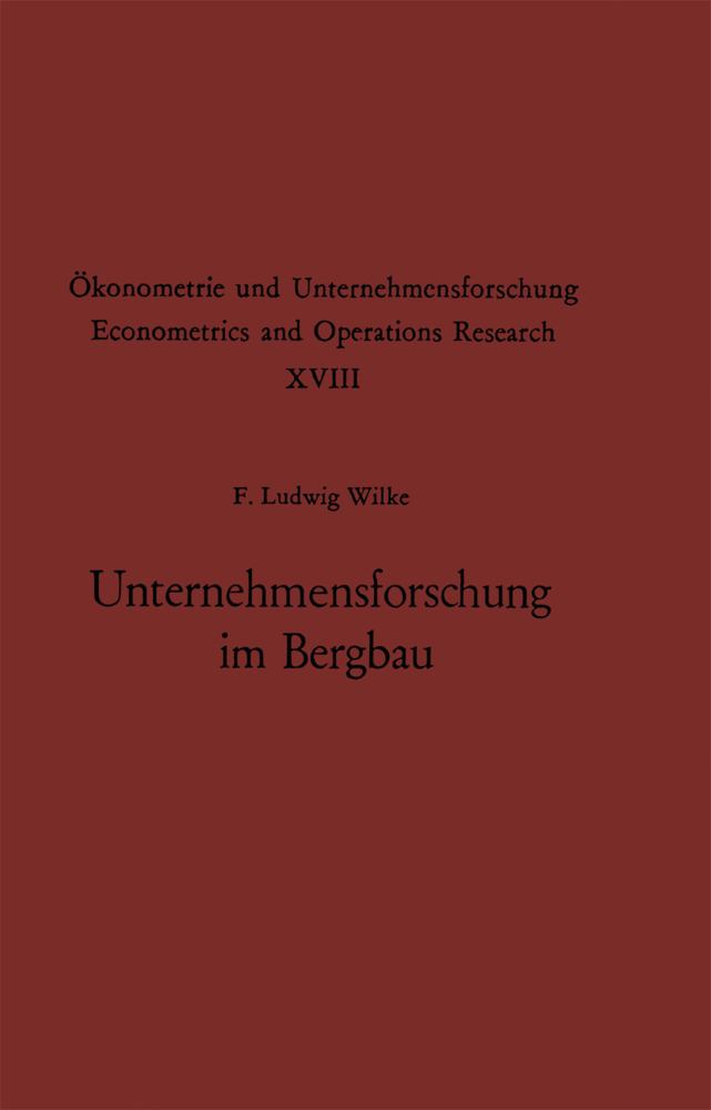 Unternehmensforschung im Bergbau