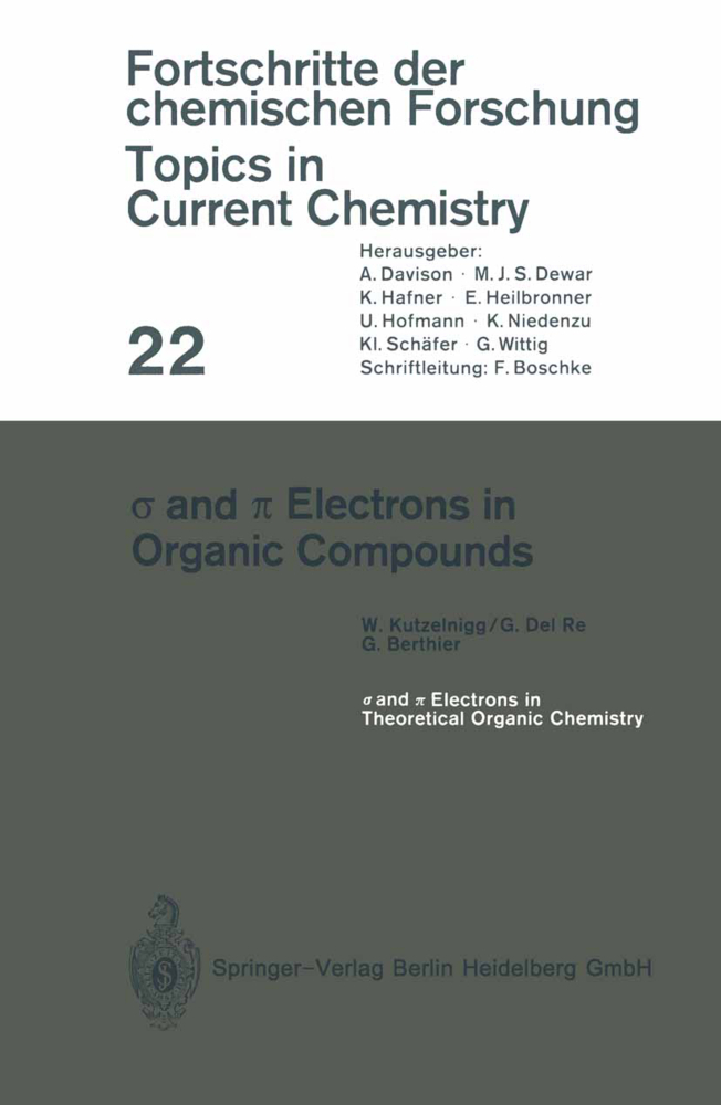 s and pi Electrons in Organic Compounds