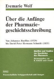 Über die Anfänge der Pharmaziegeschichtsschreibung