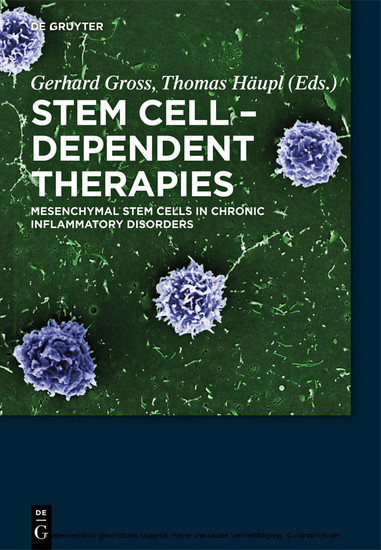 Stem Cell-Dependent Therapies