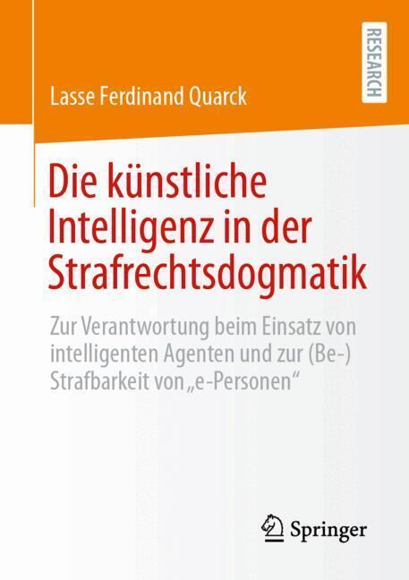 Die künstliche Intelligenz in der Strafrechtsdogmatik