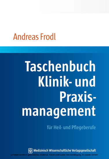 Taschenbuch Klinik- und Praxismanagement