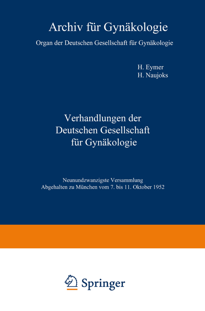 Verhandlungen der Deutschen Gesellschaft für Gynäkologie