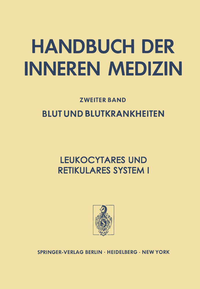 Leukocytäres und Retikuläres System I. Tl.3