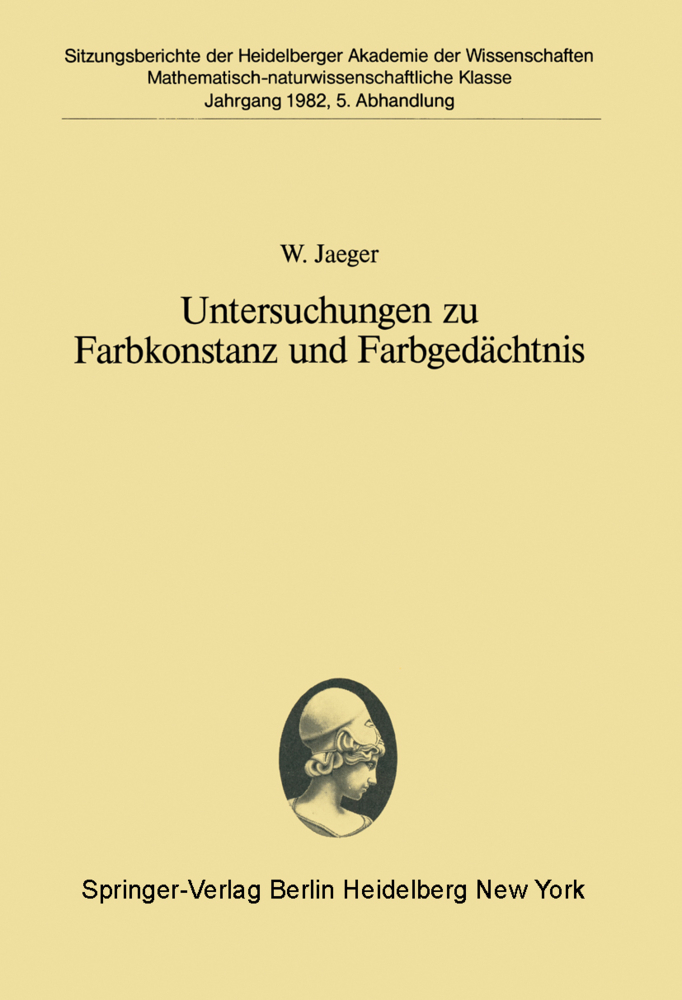 Untersuchungen zu Farbkonstanz und Farbgedächtnis