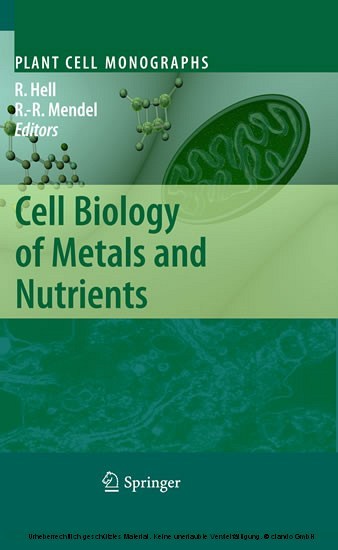 Cell Biology of Metals and Nutrients