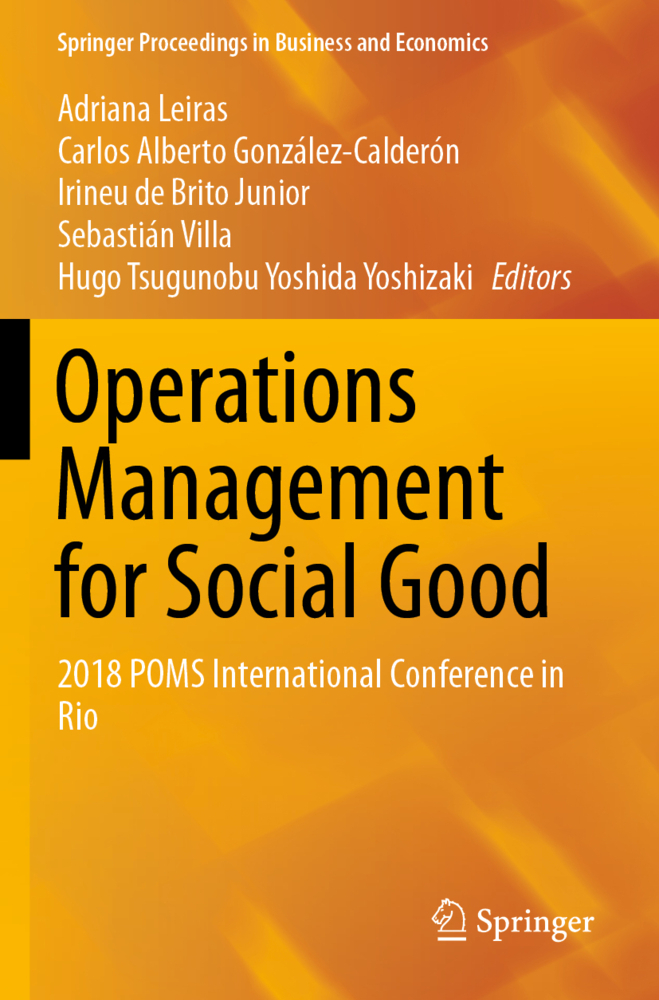 Operations Management for Social Good