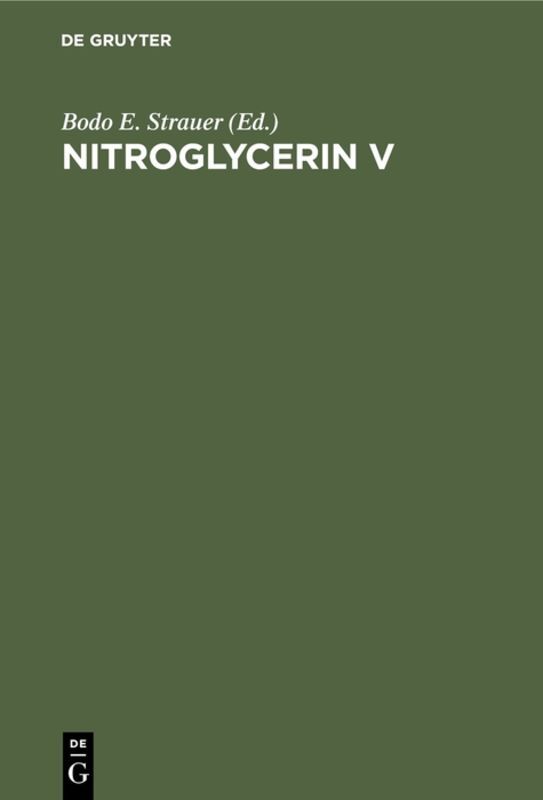 Nitroglycerin fünf
