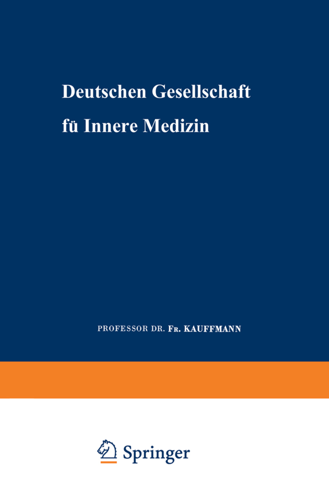 Verhandlungen der Deutschen Gesellschaft für Innere Medizin