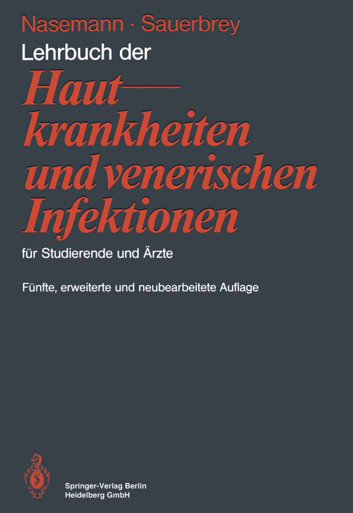 Lehrbuch der Hautkrankheiten und venerischen Infektionen