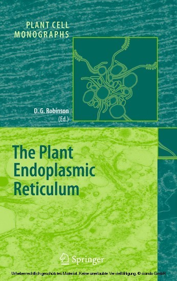 The Plant Endoplasmic Reticulum