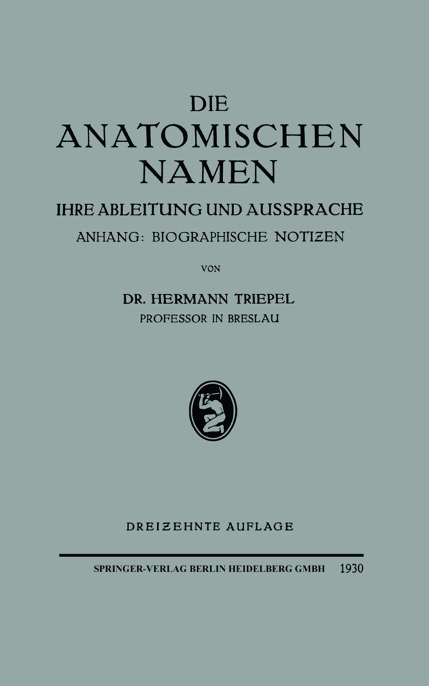Die Anatomischen Namen