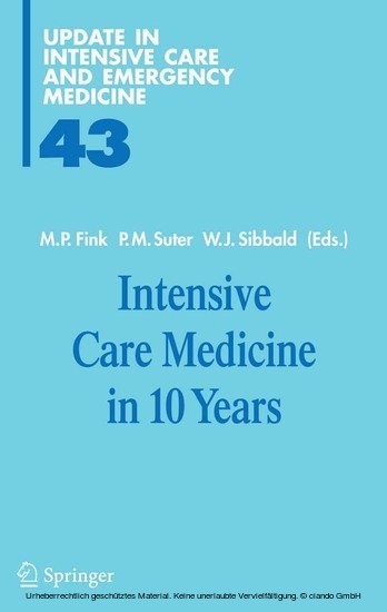 Intensive Care Medicine in 10 Years