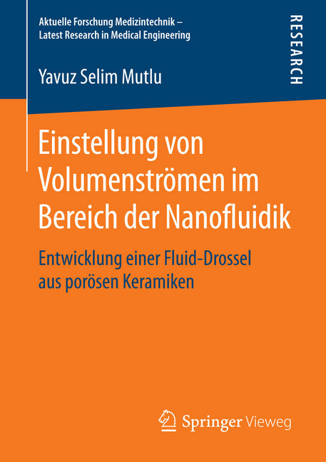 Einstellung von Volumenströmen im Bereich der Nanofluidik
