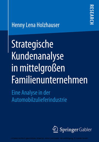 Strategische Kundenanalyse in mittelgroßen Familienunternehmen