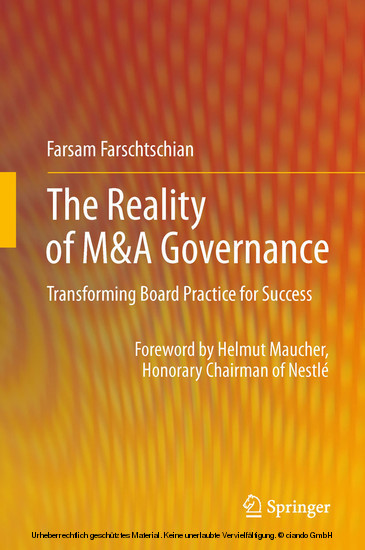 The Reality of M&A Governance