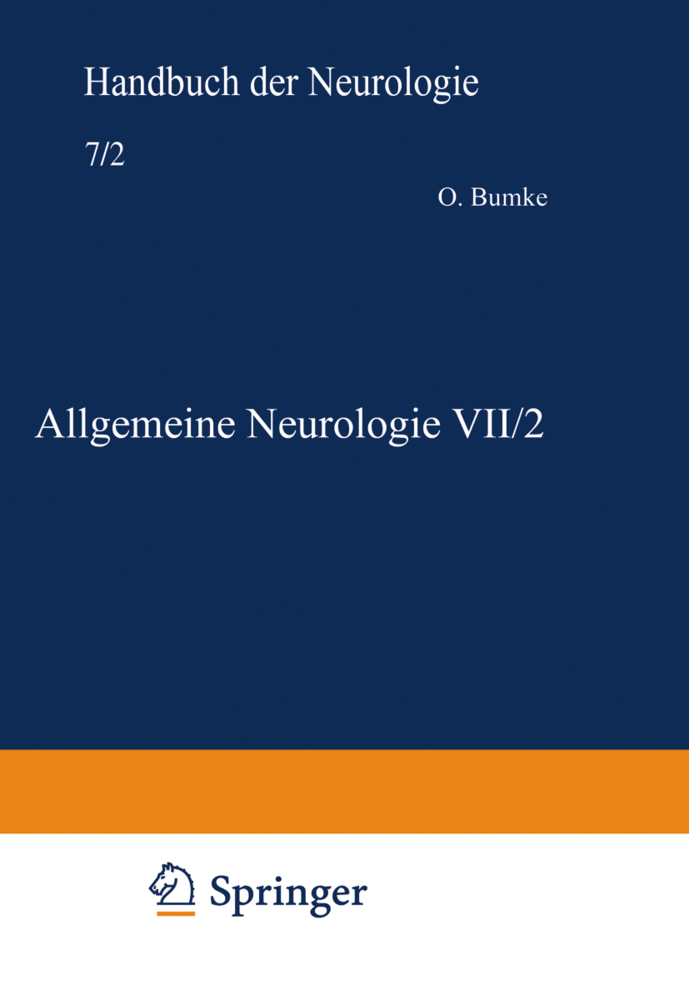 Allgemeine Neurologie VII/2