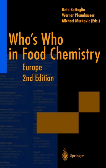 Who's Who in Food Chemistry