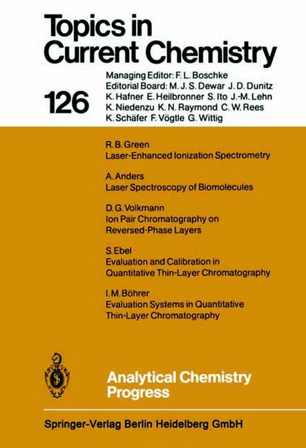 Analytical Chemistry Progress