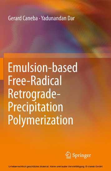 Emulsion-based Free-Radical Retrograde-Precipitation Polymerization