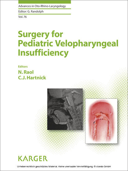 Surgery for Pediatric Velopharyngeal Insufficiency