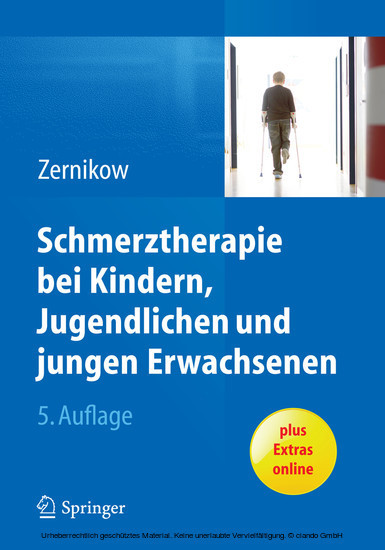 Schmerztherapie bei Kindern, Jugendlichen und jungen Erwachsenen