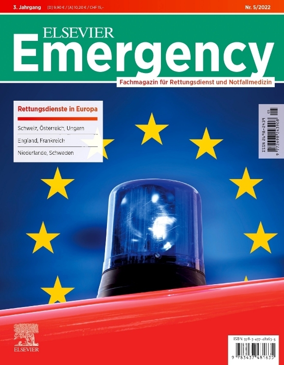 Elsevier Emergency. Rettungsdienst in Europa. 5/2022