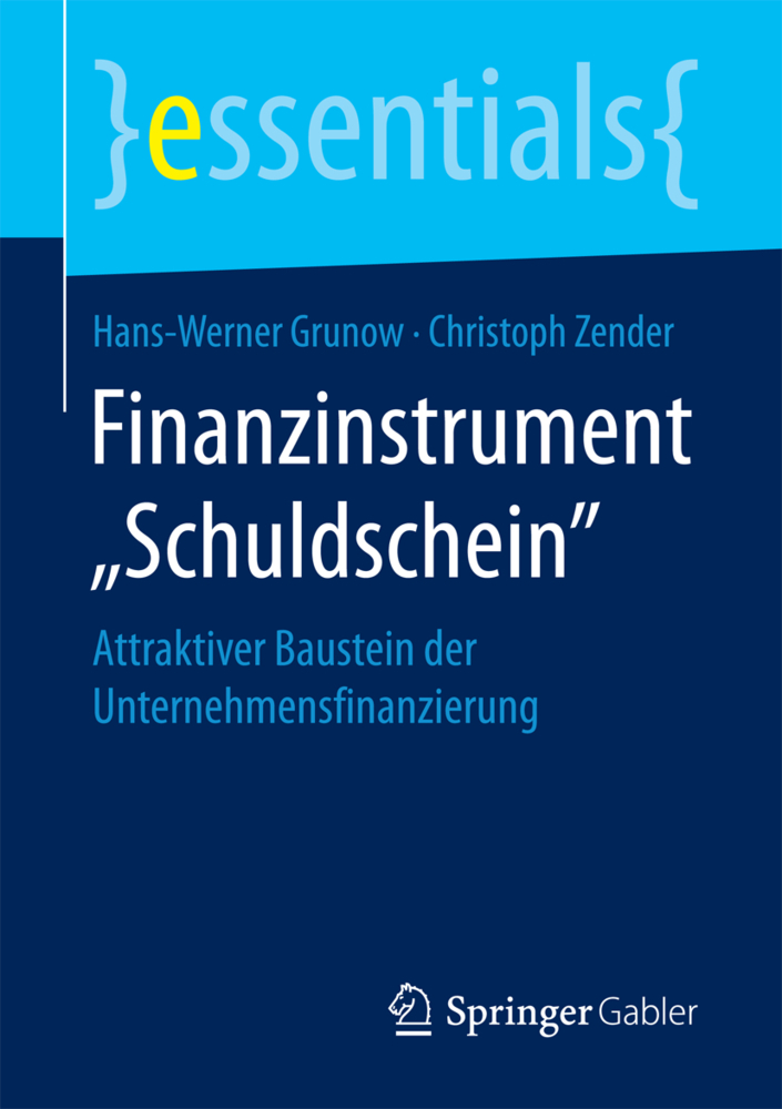 Finanzinstrument "Schuldschein"