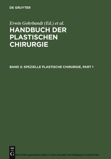 Spezielle plastische Chirurgie