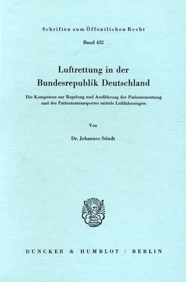 Luftrettung in der Bundesrepublik Deutschland.