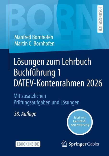 Lösungen zum Lehrbuch Buchführung 1 DATEV-Kontenrahmen 2026