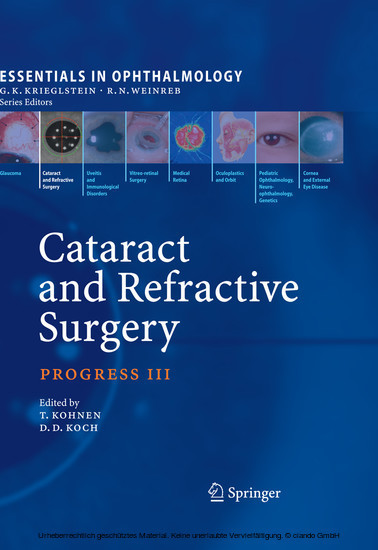 Cataract and Refractive Surgery