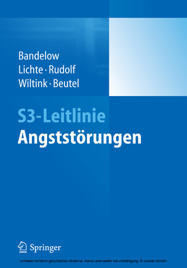 S3-Leitlinie Angststörungen