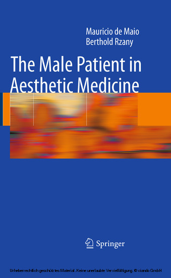 The Male Patient in Aesthetic Medicine