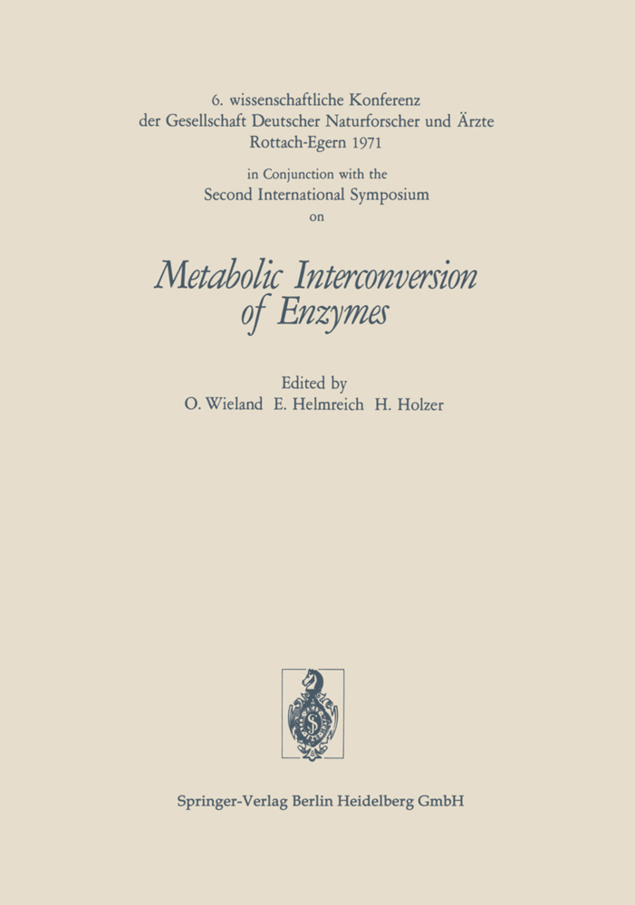 Metabolic Interconversion of Enzymes