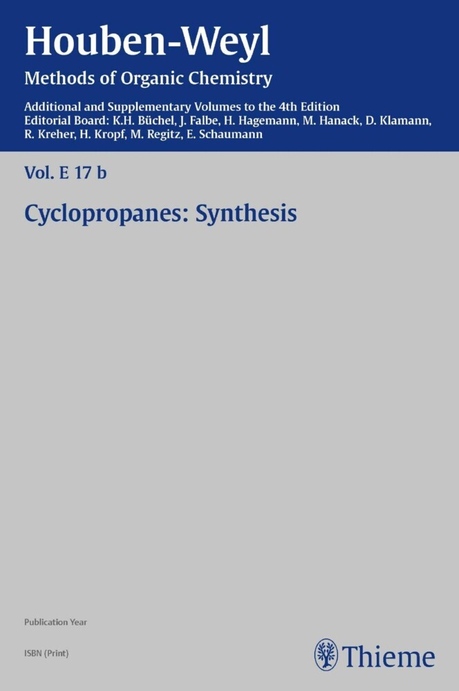 Houben-Weyl Methods of Organic Chemistry Vol. E 17b, 4th Edition Supplement