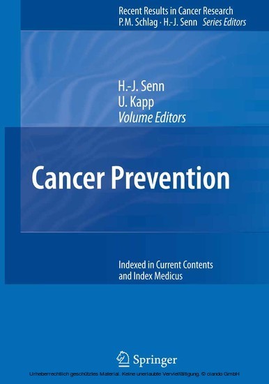 Cancer Prevention