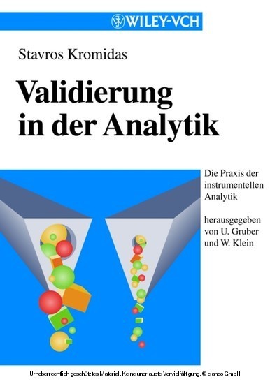 Validierung in der Analytik