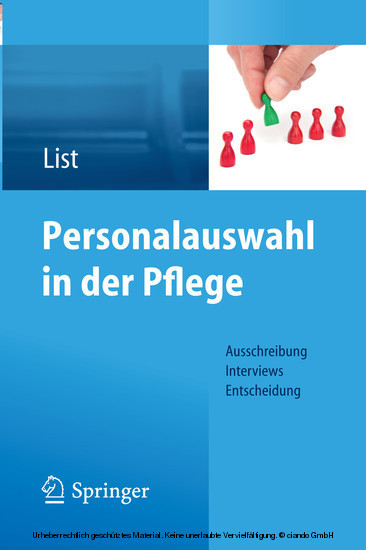 Personalauswahl in der Pflege