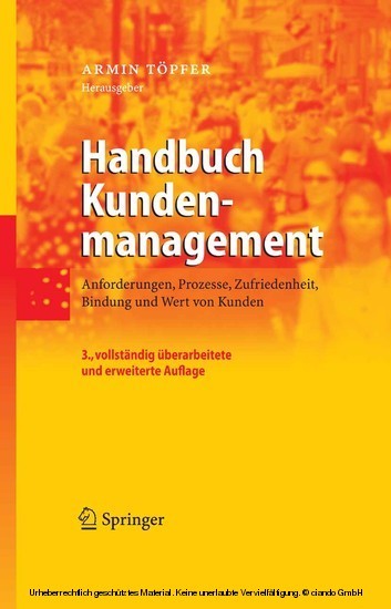 Handbuch Kundenmanagement