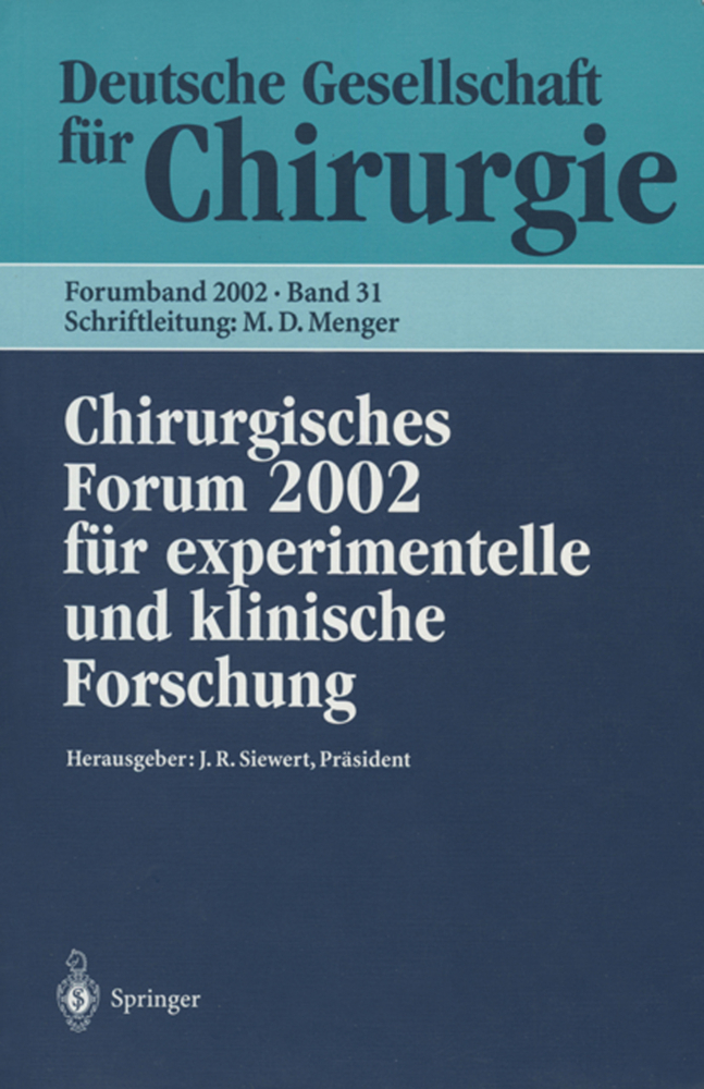 Chirurgisches Forum 2002