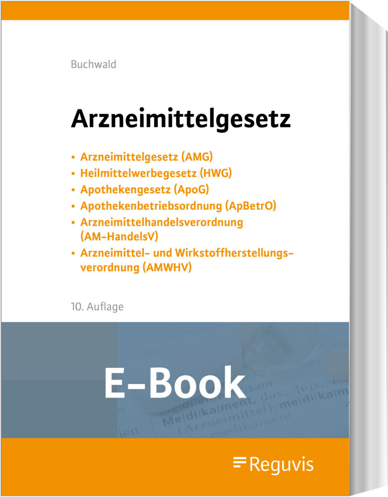 Arzneimittelgesetz (E-Book)