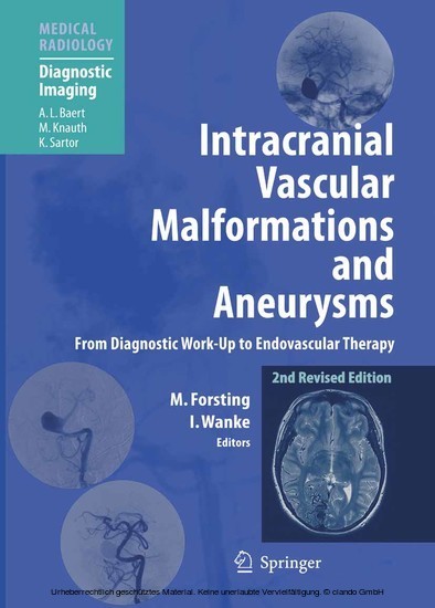 Intracranial Vascular Malformations and Aneurysms