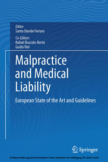 Malpractice and Medical Liability