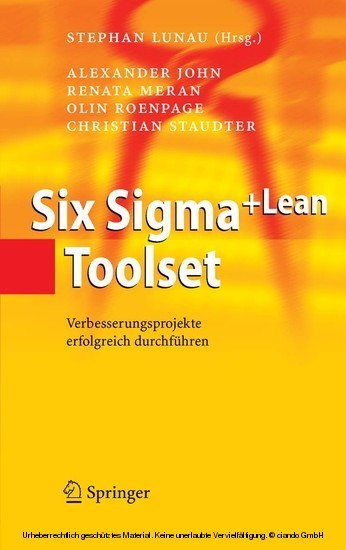 Six Sigma+Lean Toolset