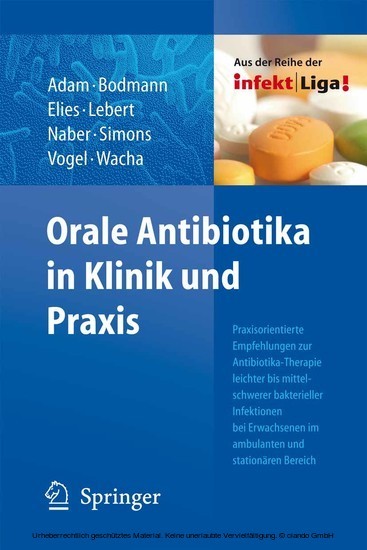 Orale Antibiotika in Klinik und Praxis