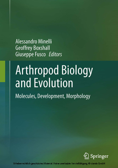 Arthropod Biology and Evolution