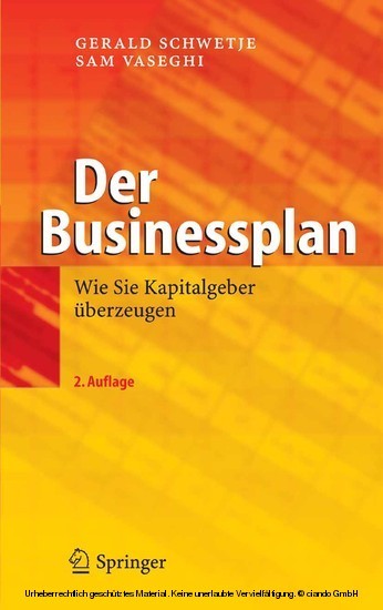 Der Businessplan