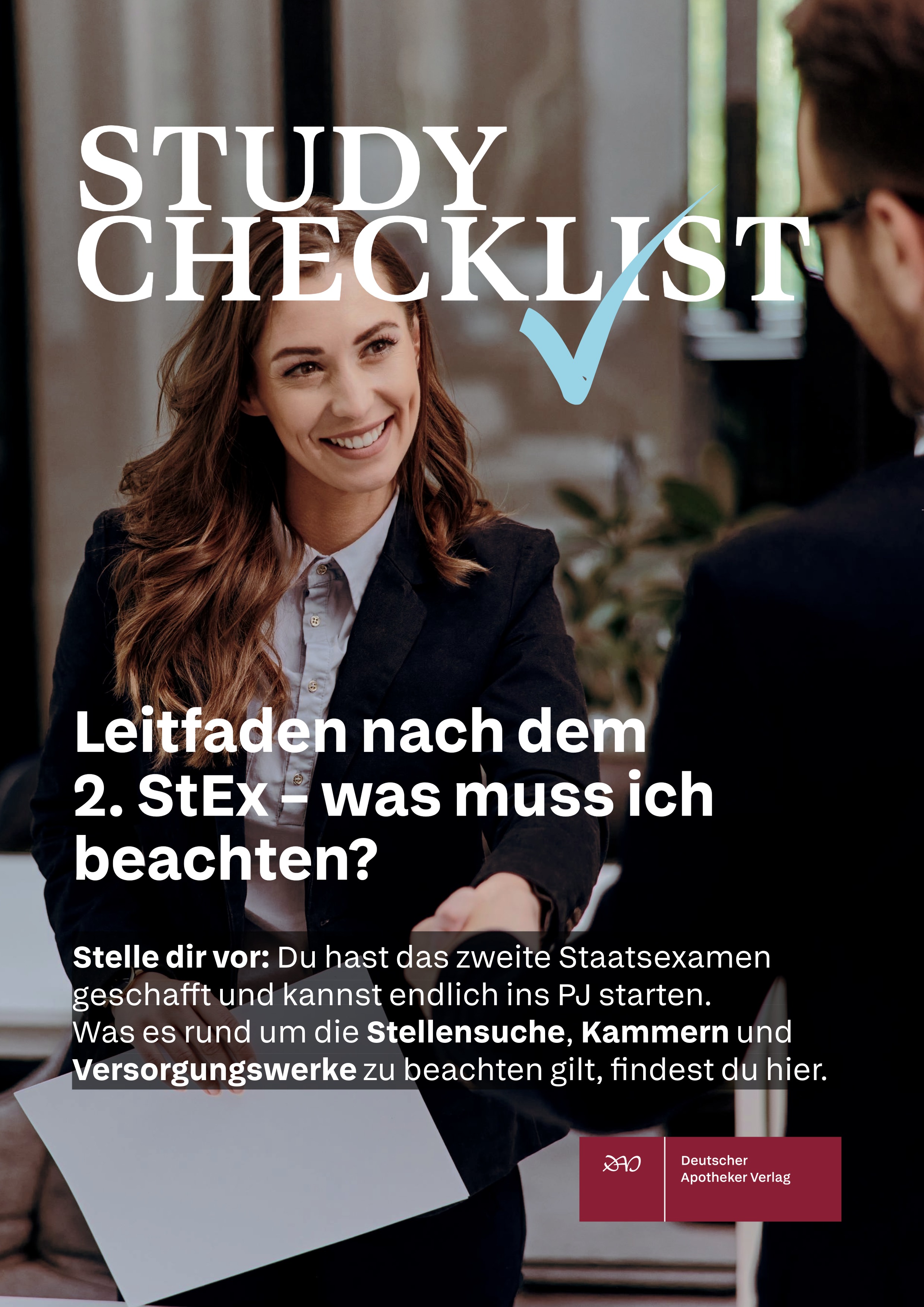 Checkliste rund um das zweite Staatsexamen im Pharmaziestudium