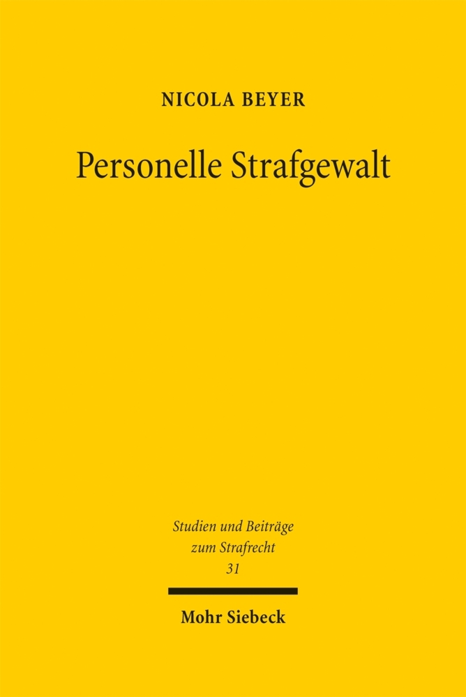 Personelle Strafgewalt